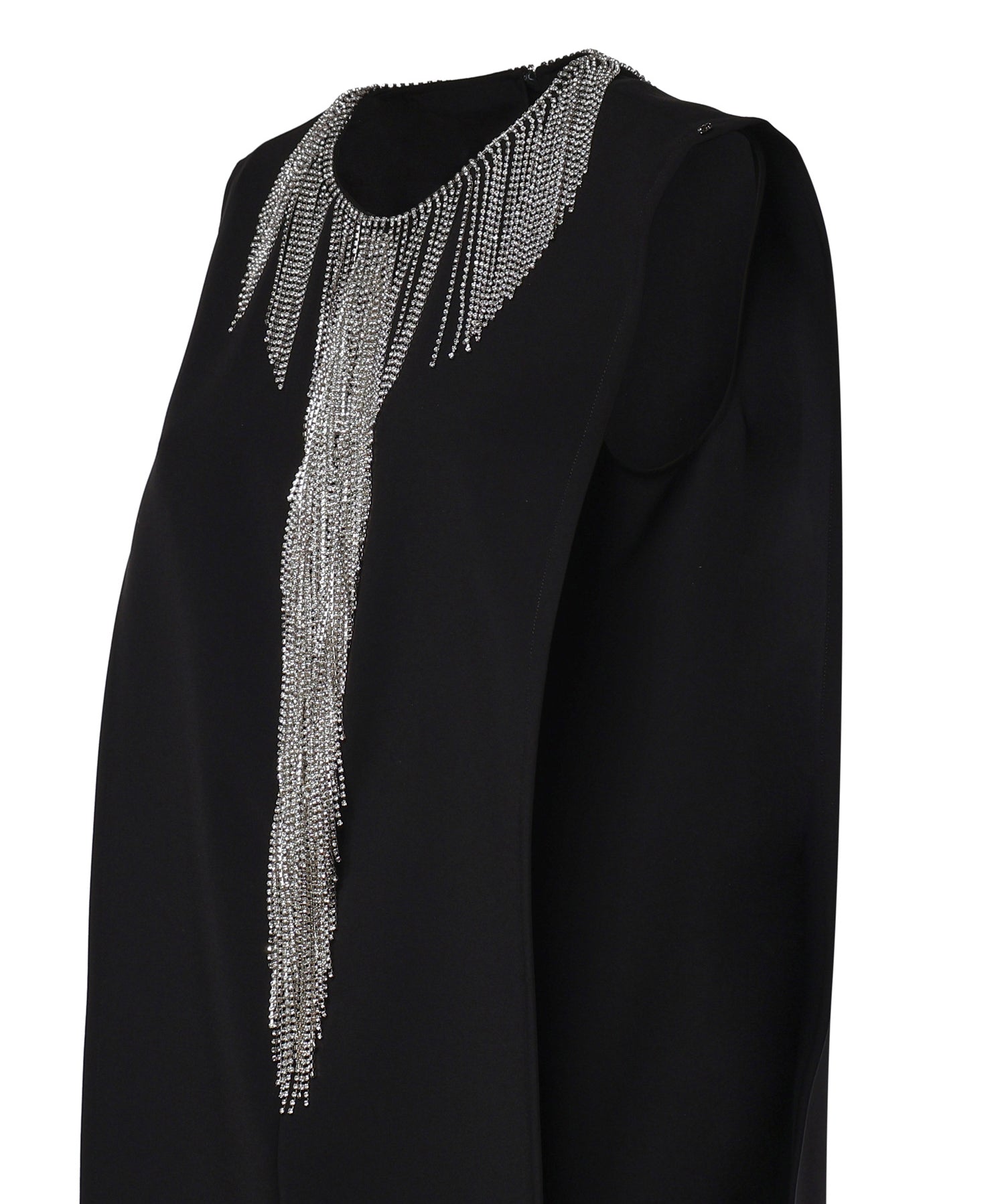 Mini abito smanicato in cady con strass 2622226081600 003 SPORTMAX 