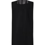 Mini abito smanicato in cady con strass 2622226081600 003 SPORTMAX 