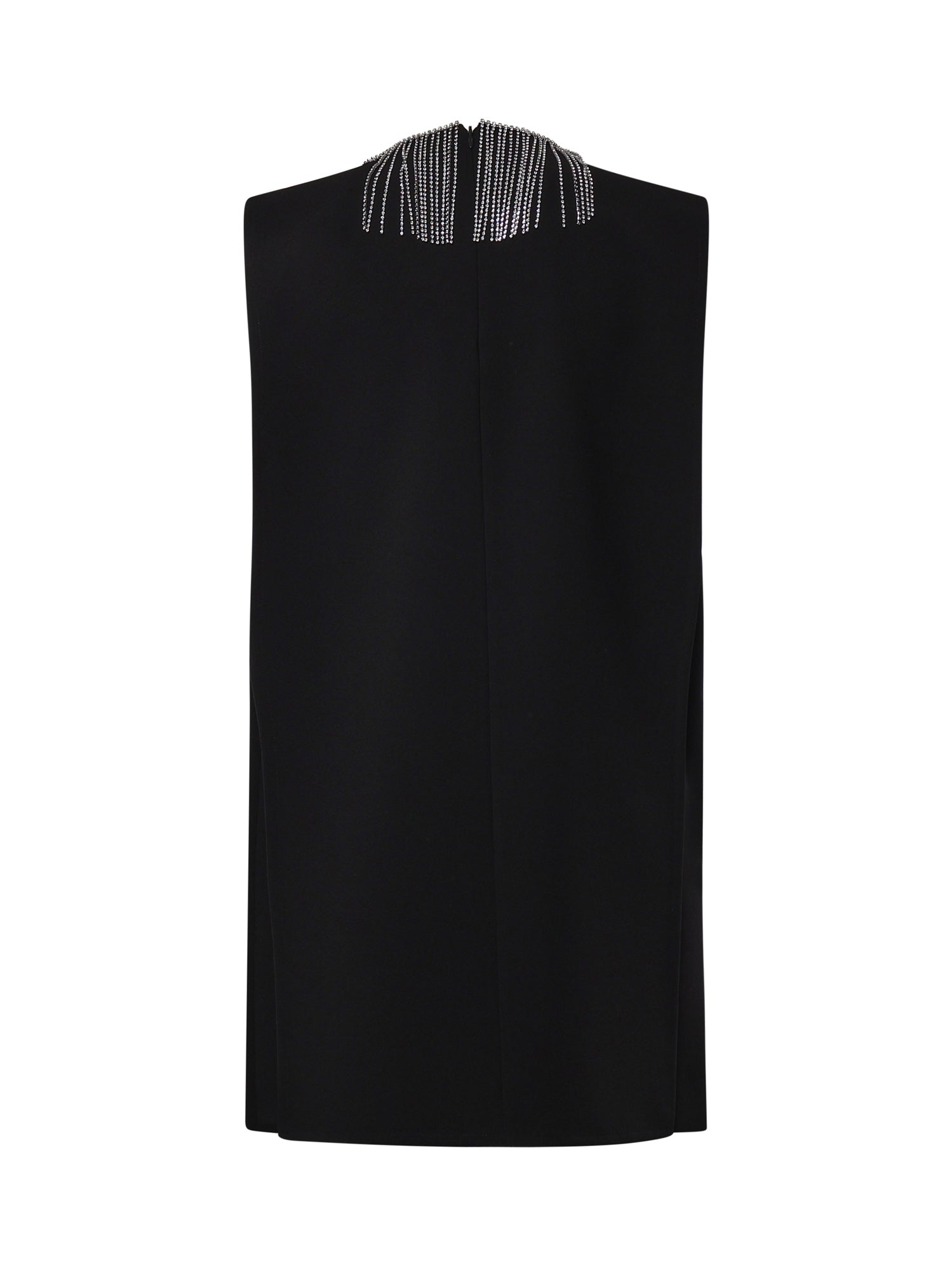 Mini abito smanicato in cady con strass 2622226081600 003 SPORTMAX 