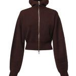 Cardigan in lana e cashmere a coste 2622346022600 004 SPORTMAX 
