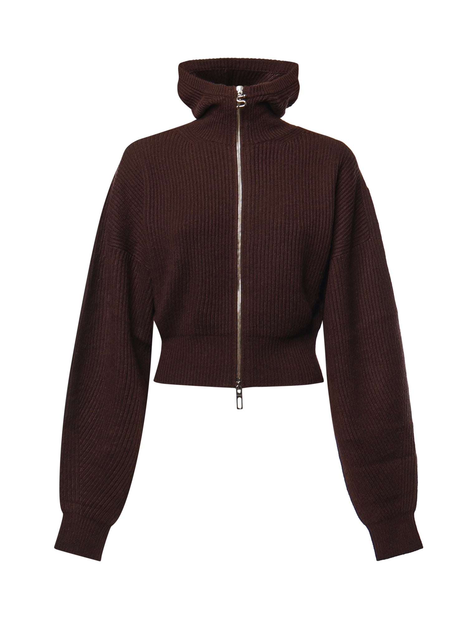Cardigan in lana e cashmere a coste 2622346022600 004 SPORTMAX 