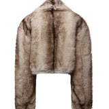 Giacchino cropped in jersey furry 2622456012600 002 SPORTMAX 