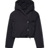 Piumino cropped in misto nylon 2622486012600 003 SPORTMAX 