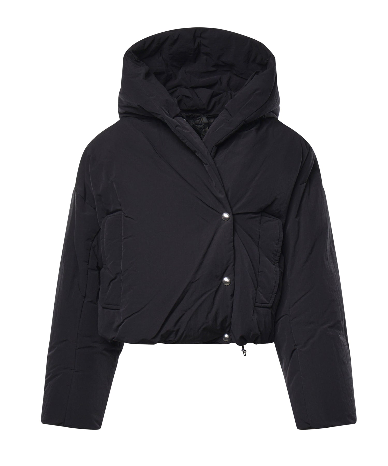 Piumino cropped in misto nylon 2622486012600 003 SPORTMAX 