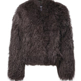 Giacca Charlotte in shearling 66585 700385010 STAND STUDIO 