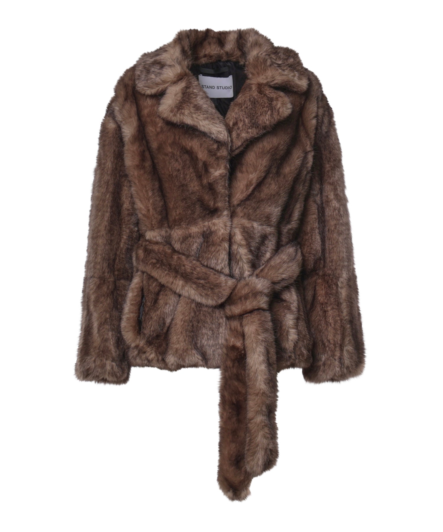 Giacca Silena in pelliccia sintetica 66756 947510300 STAND STUDIO 