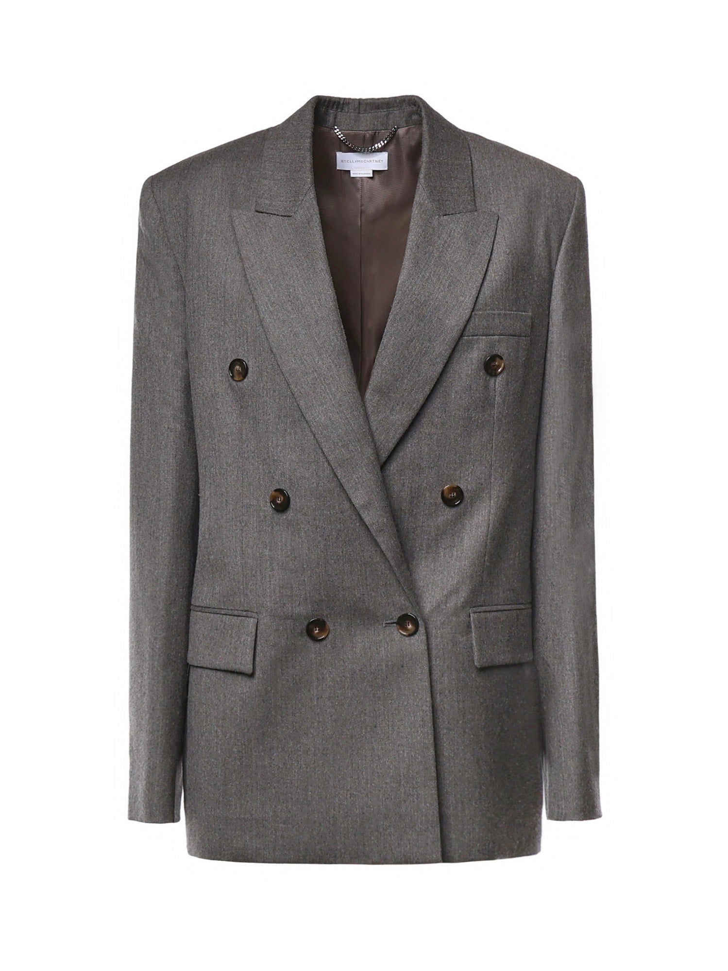 Blazer doppiopetto in flanella 650116 3CU7031262 STELLA McCARTNEY 