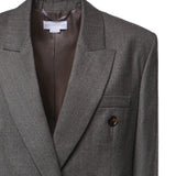 Blazer doppiopetto in flanella 650116 3CU7031262 STELLA McCARTNEY 
