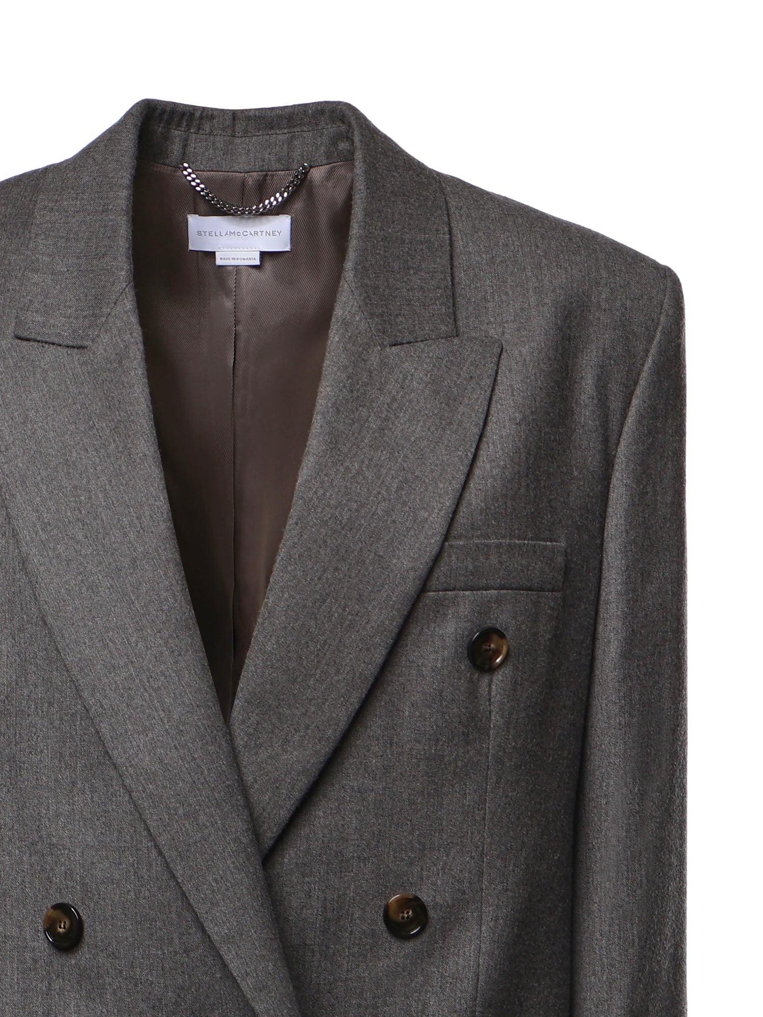Blazer doppiopetto in flanella 650116 3CU7031262 STELLA McCARTNEY 
