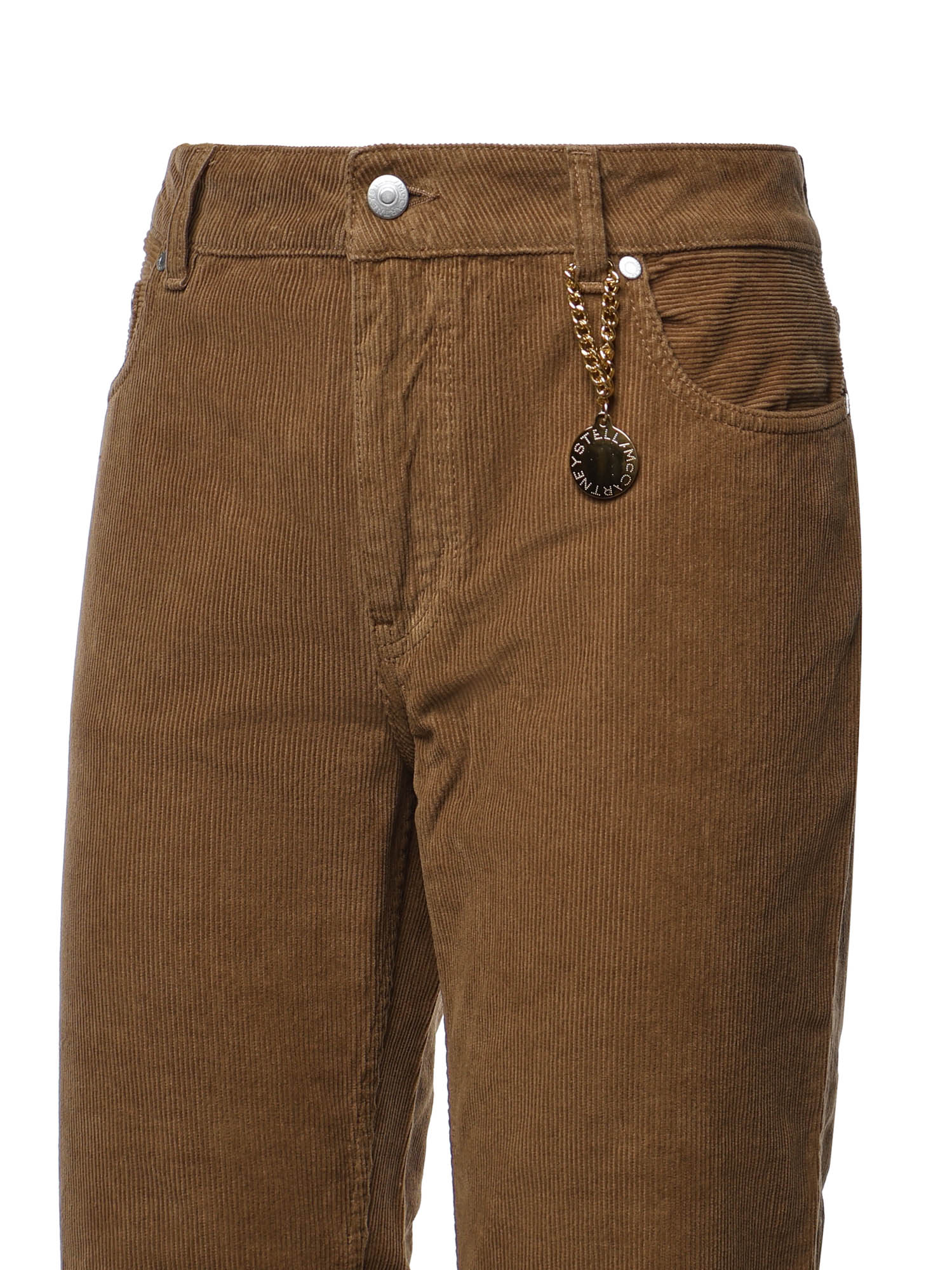 Pantaloni in velluto a coste 6D0507 3SQH722045 STELLA McCARTNEY 