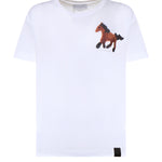 T-shirt con stampa in cotone 6J0273 3SQA839000 STELLA McCARTNEY 