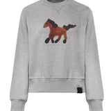 Felpa con stampa in cotone 6J0303 3SQA791262 STELLA McCARTNEY 