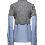 Cardigan-camicia in maglia 6K1237 3S26581262 STELLA McCARTNEY 