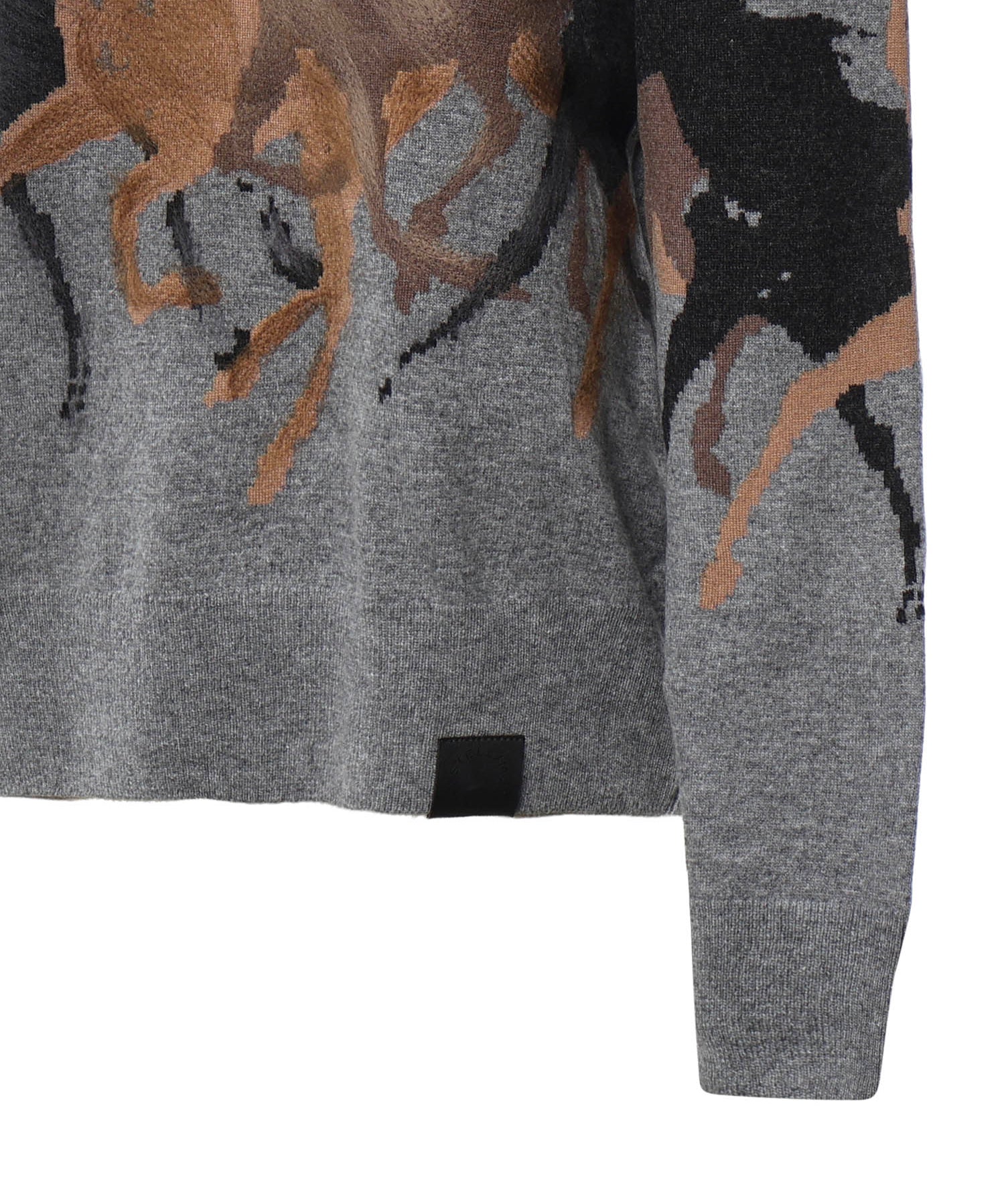Pullover Racing Horses in lana 6K1257 3S26661262 STELLA McCARTNEY 