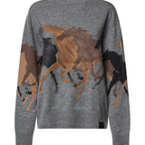 Pullover Racing Horses in lana 6K1257 3S26661262 STELLA McCARTNEY 