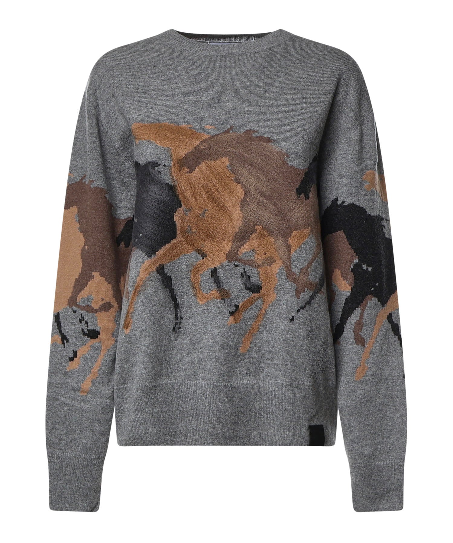 Pullover Racing Horses in lana 6K1257 3S26661262 STELLA McCARTNEY 