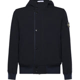 Giacca con cappuccio e logo L1S154100118 S0A22V0020 STONE ISLAND 