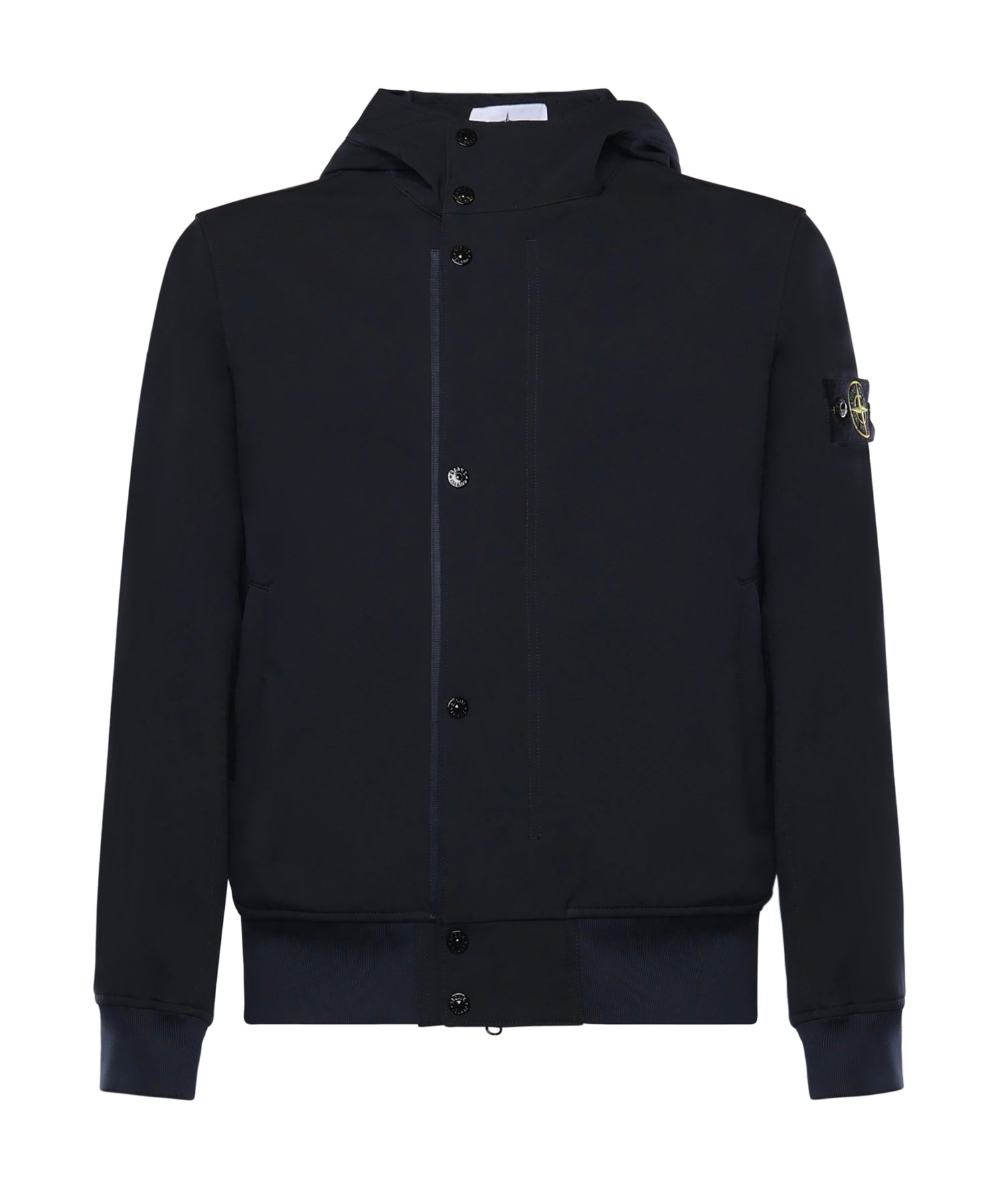 Giacca con cappuccio e logo L1S154100118 S0A22V0020 STONE ISLAND 