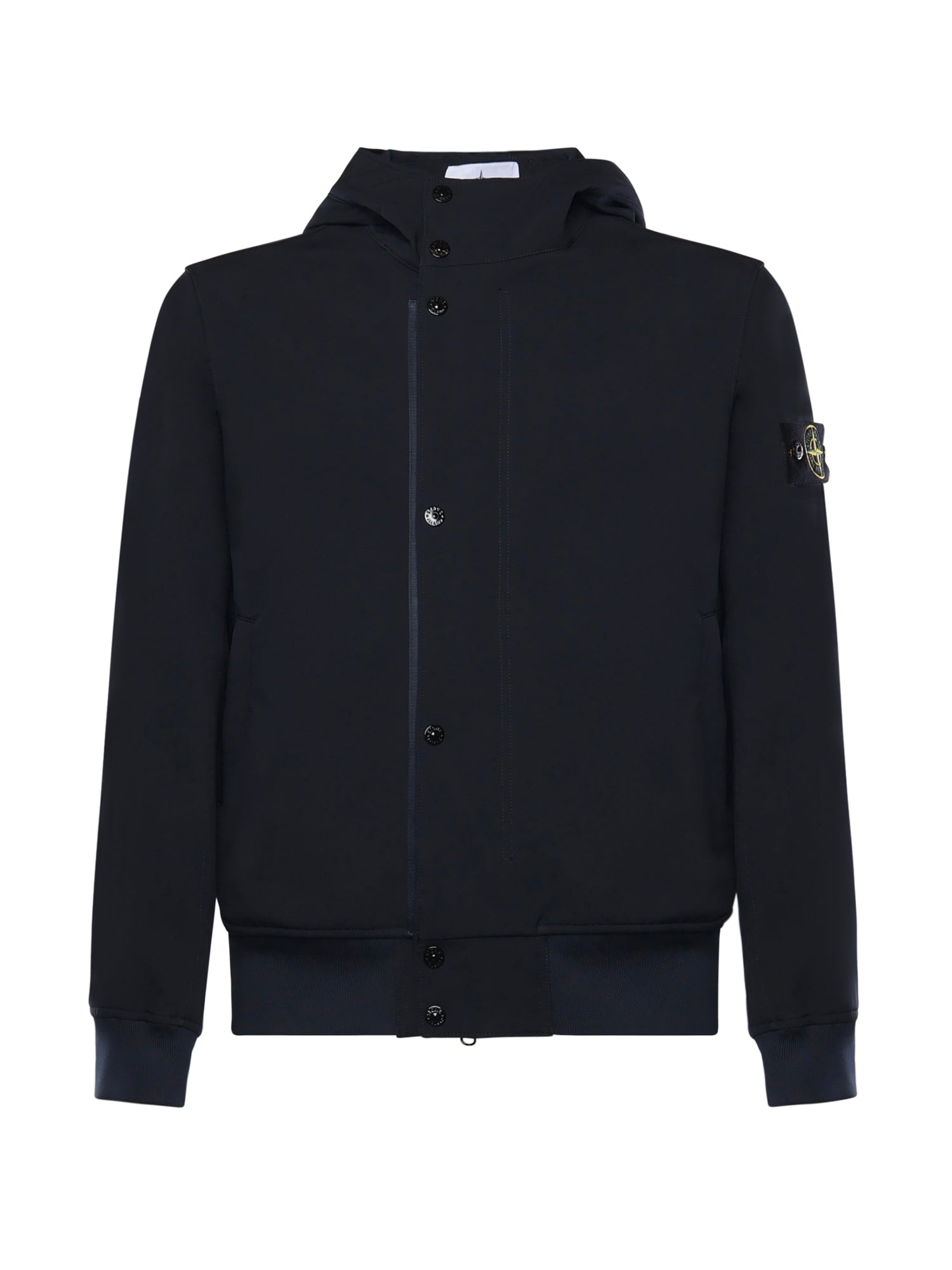 Giacca con cappuccio e logo L1S154100118 S0A22V0020 STONE ISLAND 