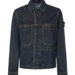 Coach jacket in denim con logo L2S144100006 S0J40VJ229 STONE ISLAND 