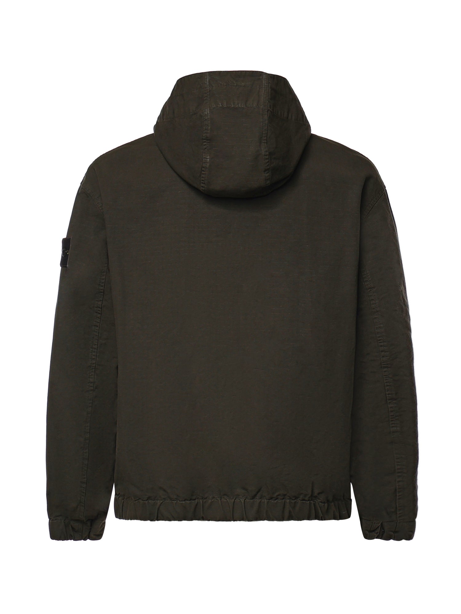 Overshirt con cappuccio in ripstop di cotone L2S151200011 S0211V0078 STONE ISLAND 