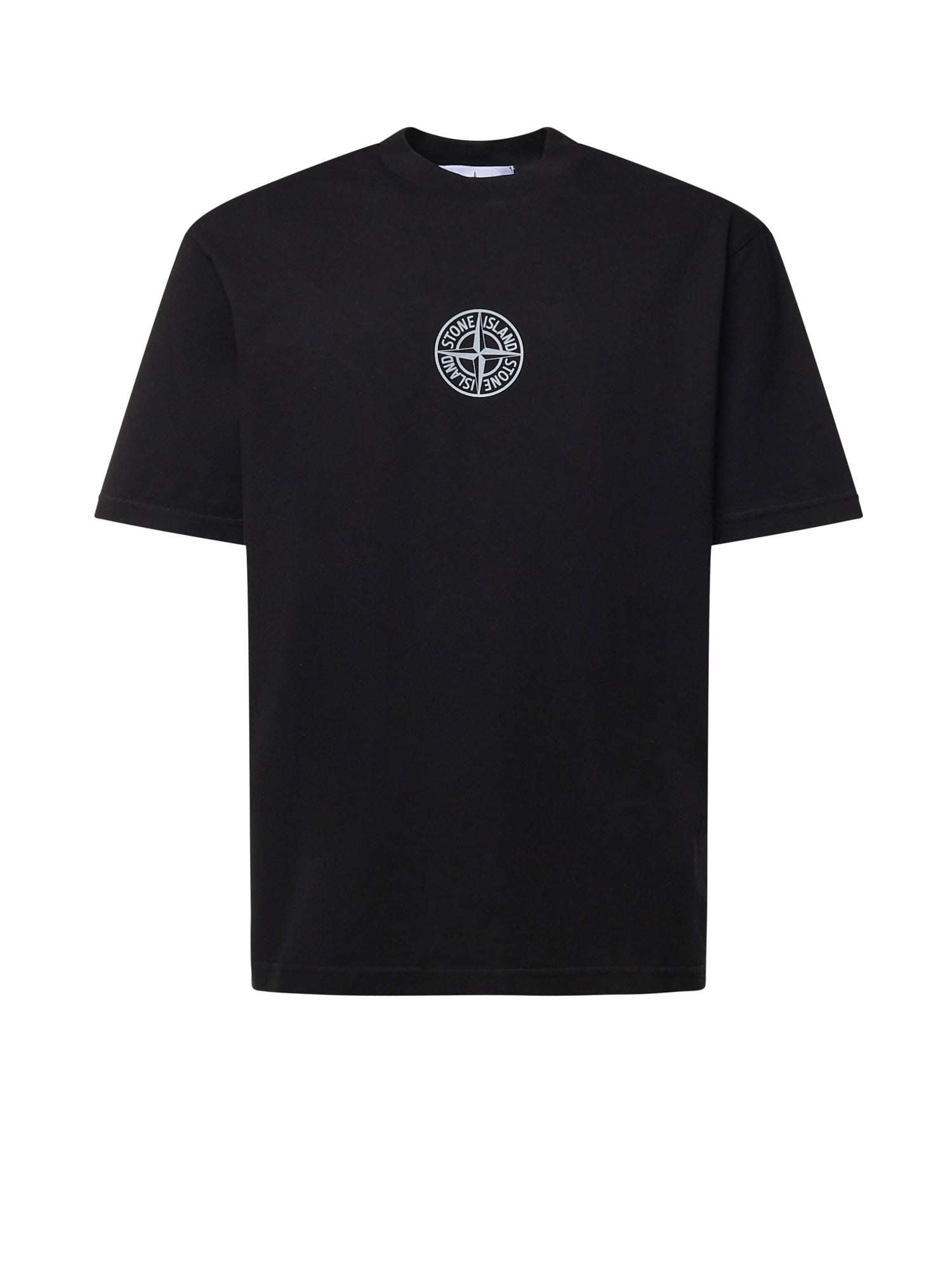 T-shirt in cotone con logo L2S152100001 S0480V0029 STONE ISLAND 