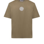 T-shirt in cotone con logo L2S152100001 S0480V005G STONE ISLAND 