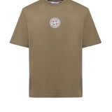 T-shirt in cotone con logo L2S152100001 S0480V005G STONE ISLAND 