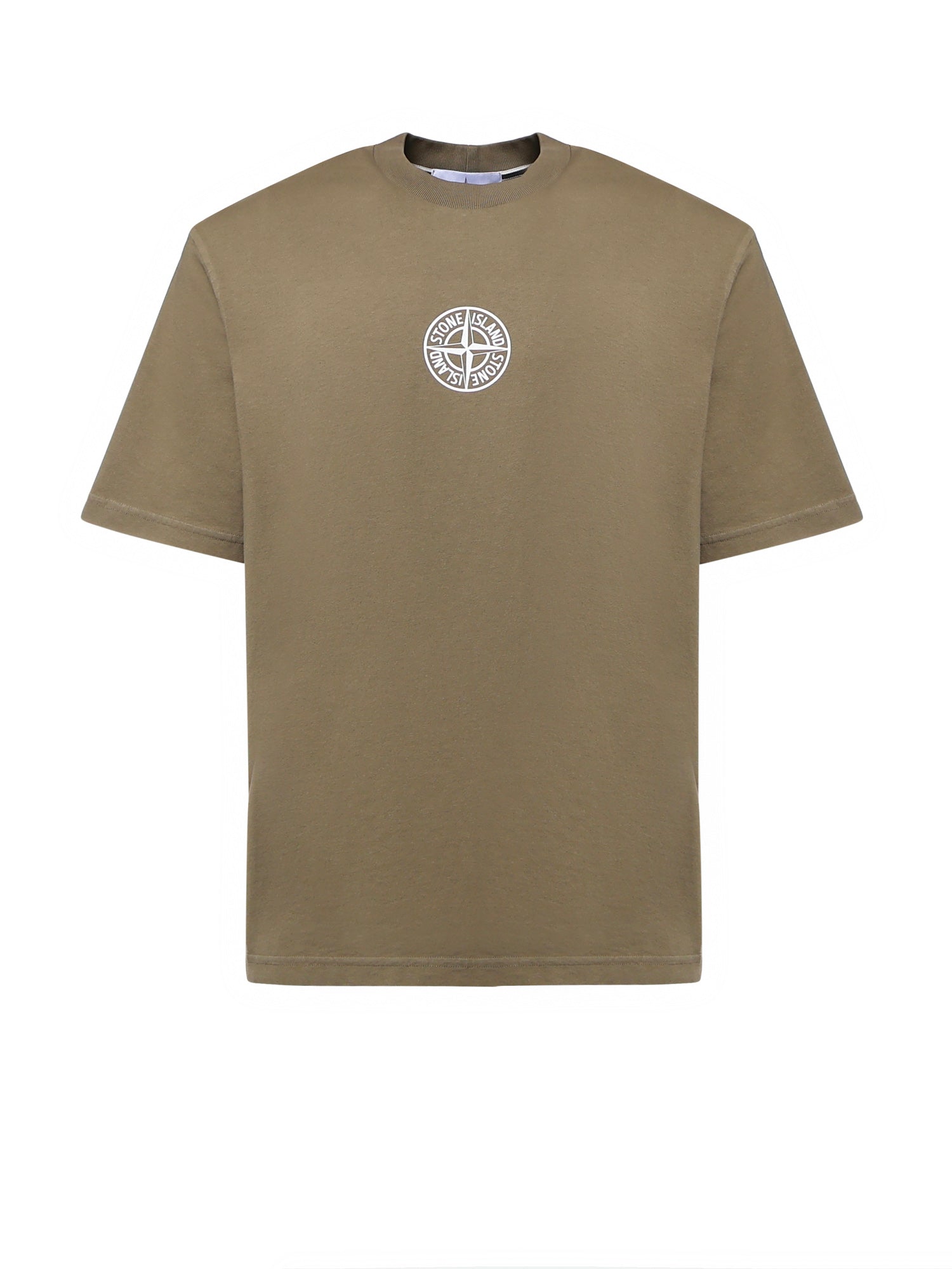 T-shirt in cotone con logo L2S152100001 S0480V005G STONE ISLAND 