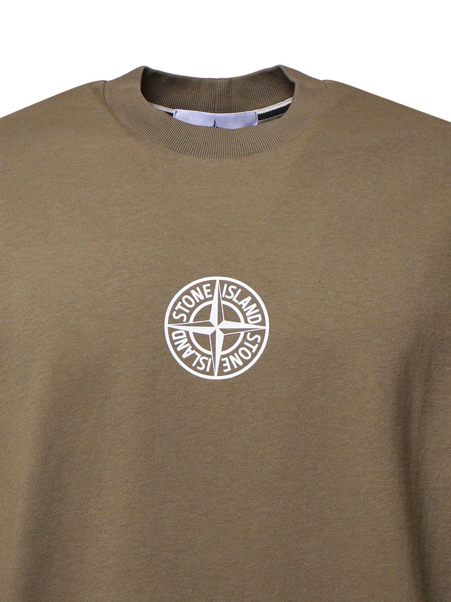 T-shirt in cotone con logo L2S152100001 S0480V005G STONE ISLAND 