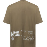 T-shirt in cotone con logo L2S152100001 S0480V005G STONE ISLAND 