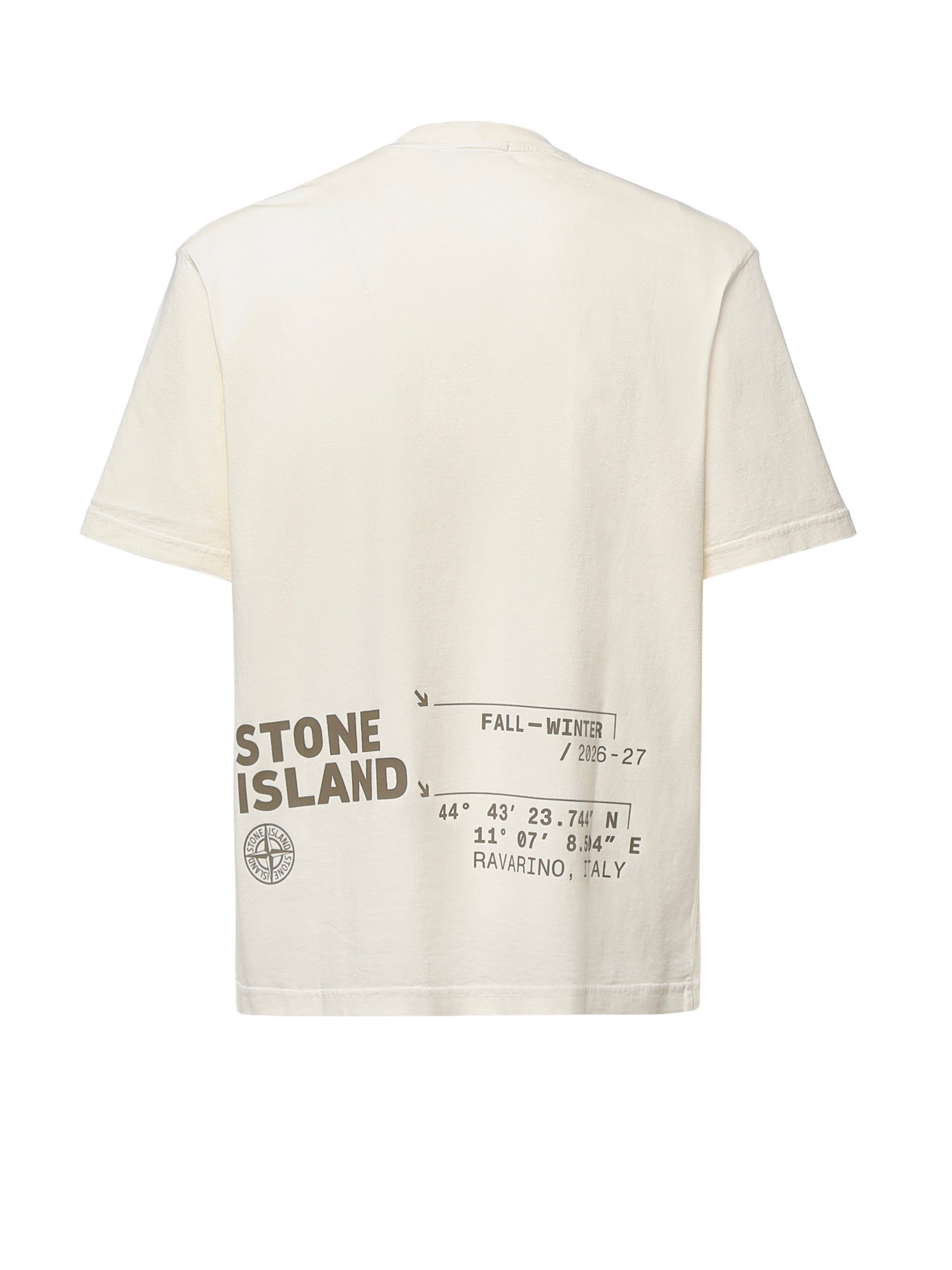 T-shirt in cotone con logo L2S152100001 S0480V0093 STONE ISLAND 