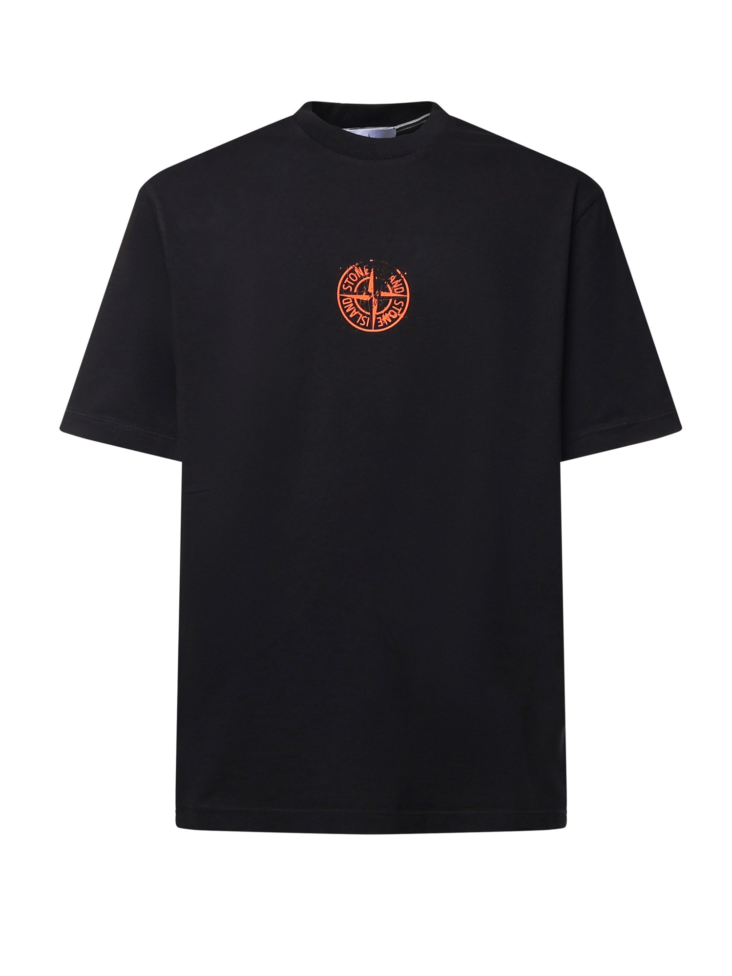 T-shirt in cotone con logo L2S152100001 S0533V0029 STONE ISLAND 