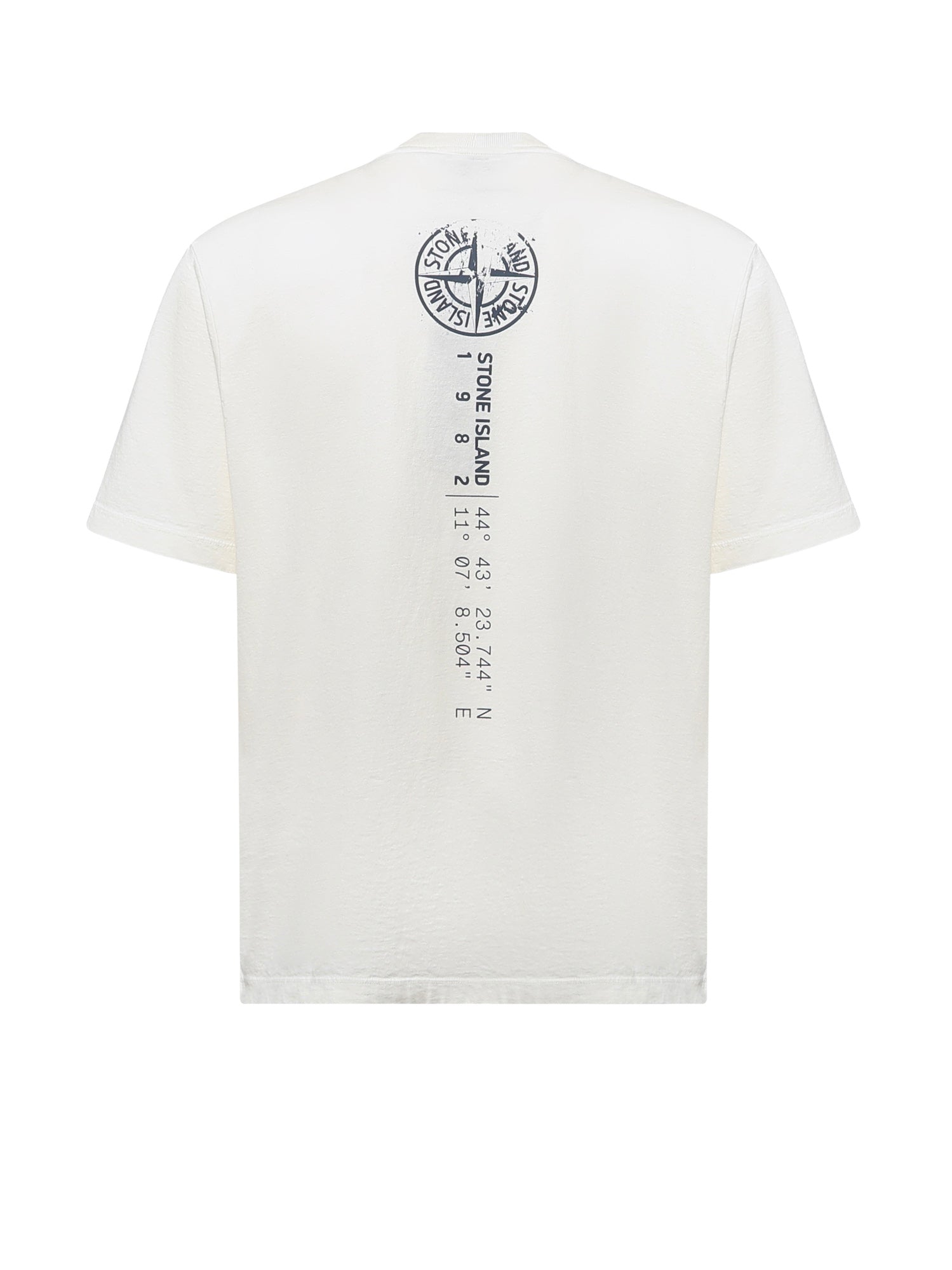 T-shirt in cotone con logo L2S152100001 S0533V0093 STONE ISLAND 