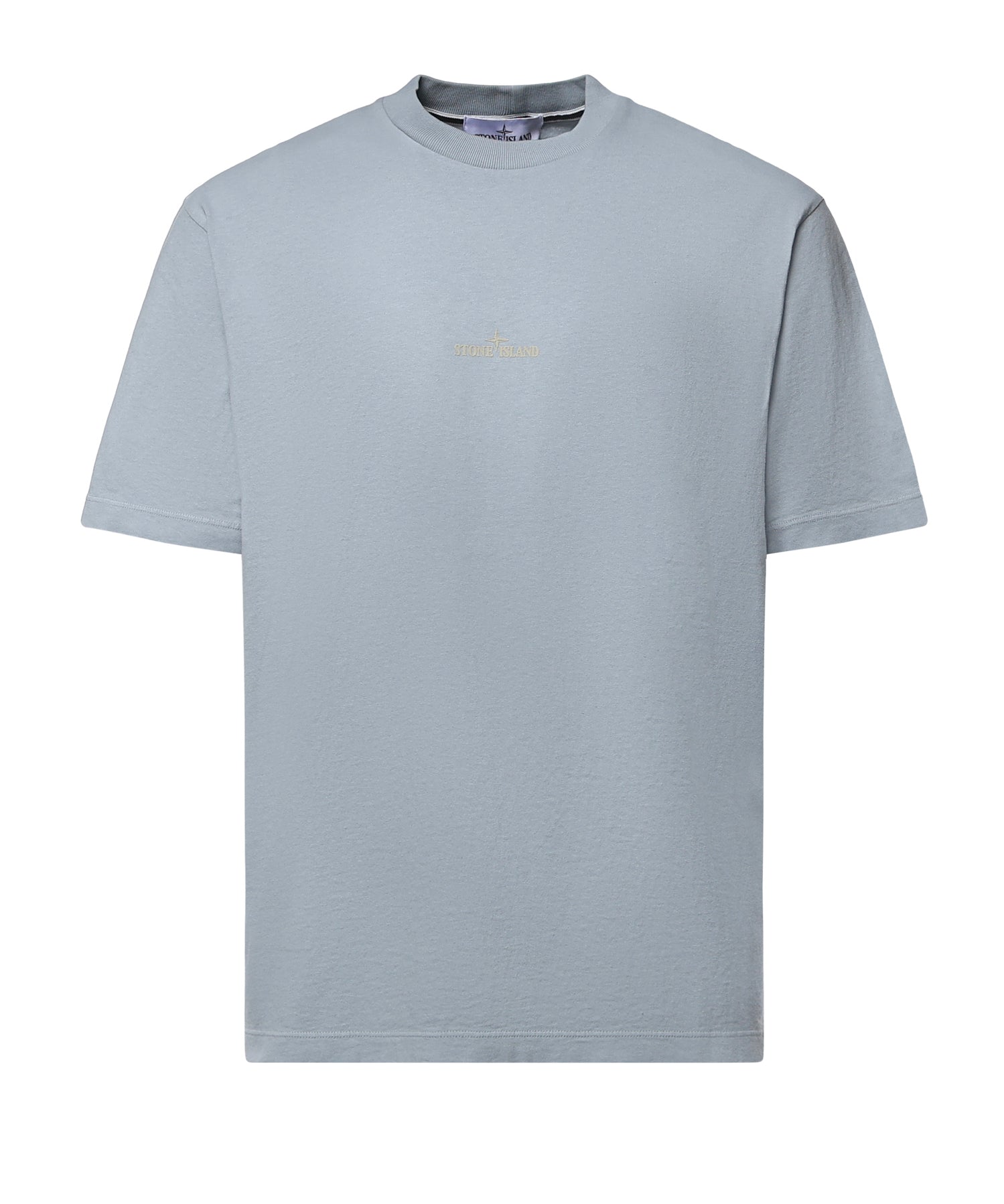 T-shirt in cotone con stampa L2S152100001 S0534V0049 STONE ISLAND 