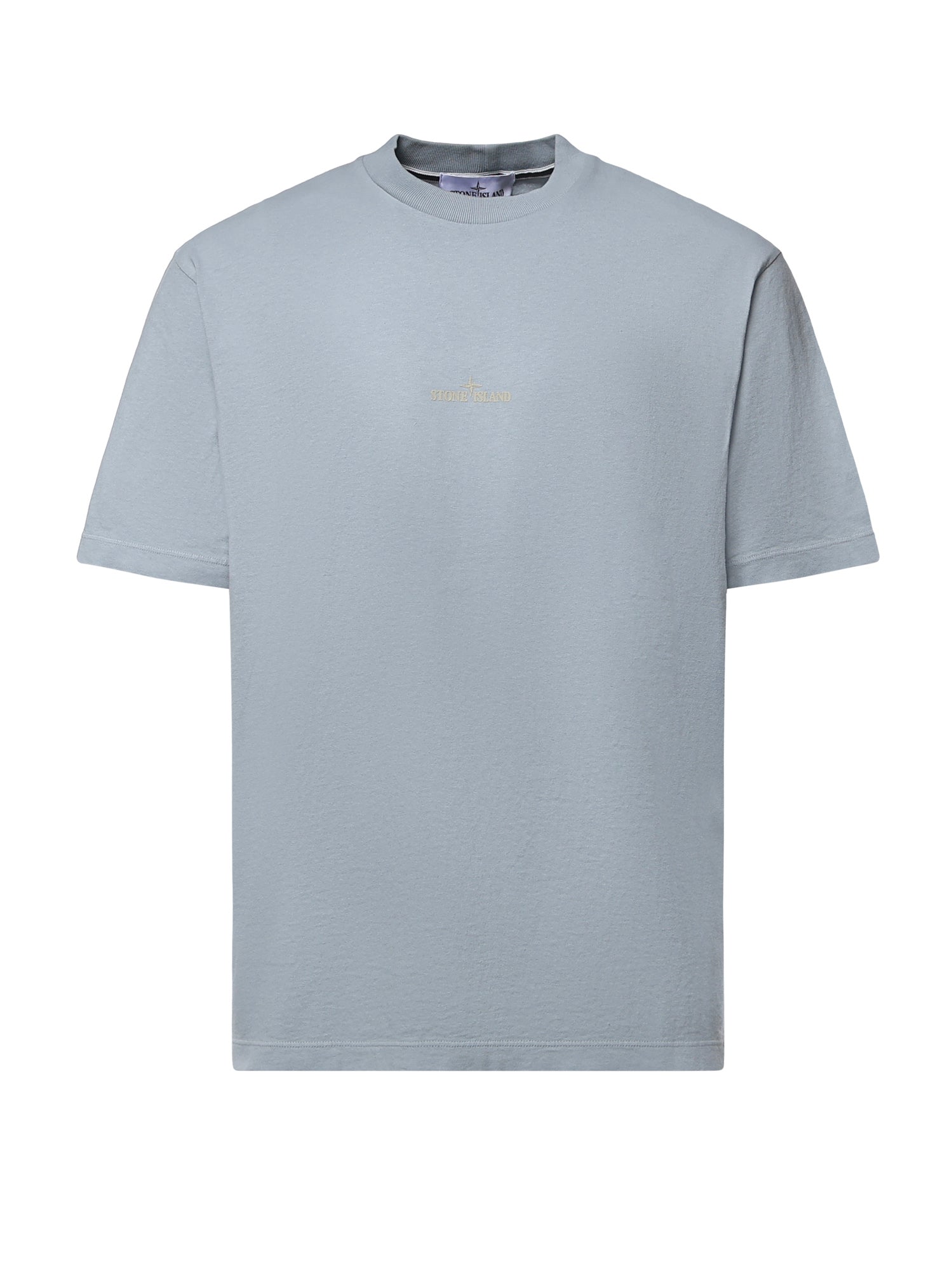 T-shirt in cotone con stampa L2S152100001 S0534V0049 STONE ISLAND 