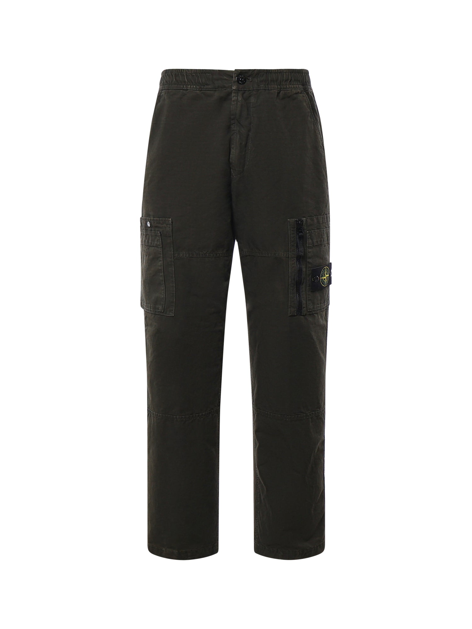 Pantalone cargo in ripstop di cotone con logo L2S153100015 S0211V0078 STONE ISLAND 