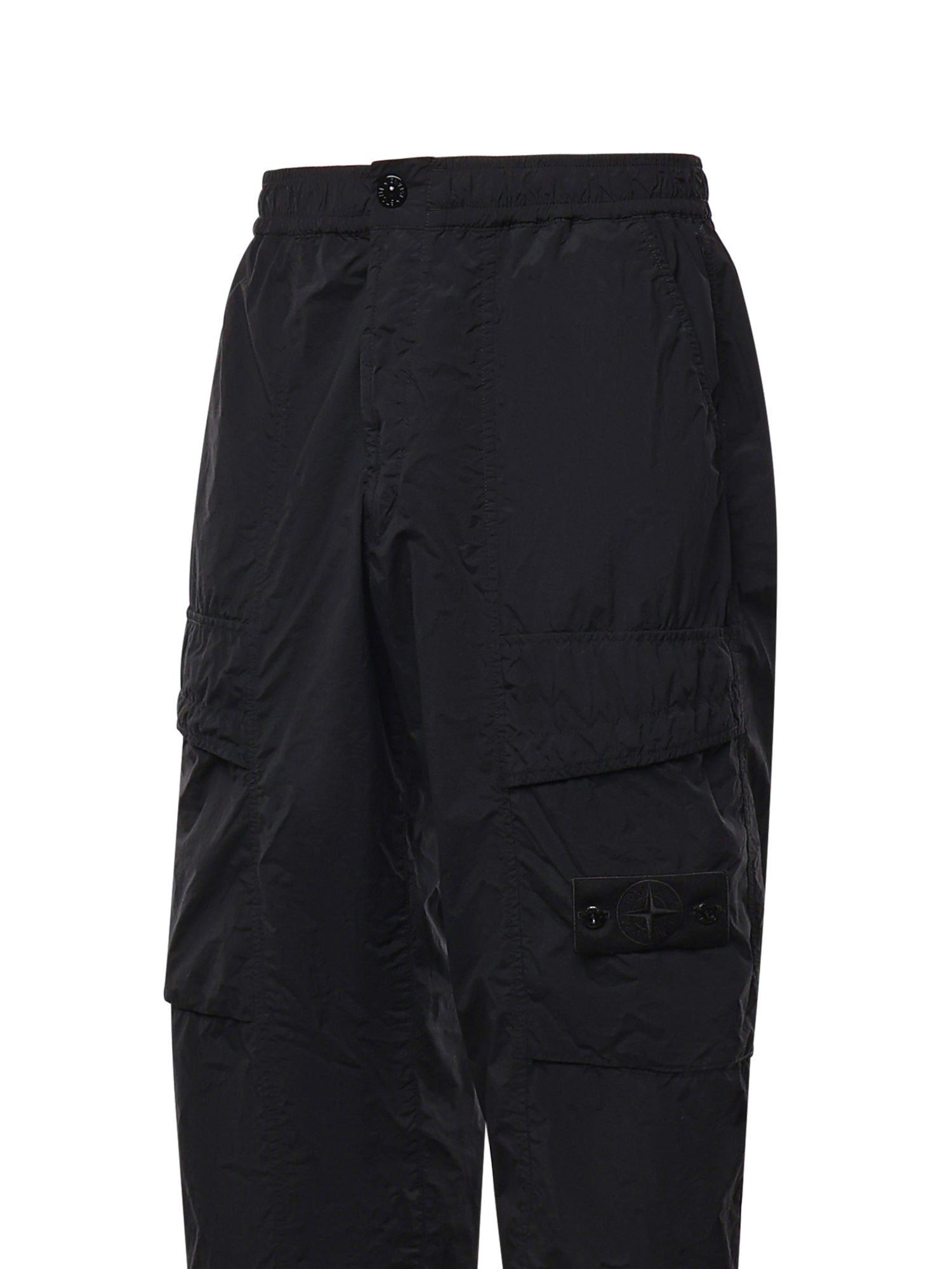 Pantalone cargo in nylon con logo L2S153100026 S00F6V0029 STONE ISLAND 