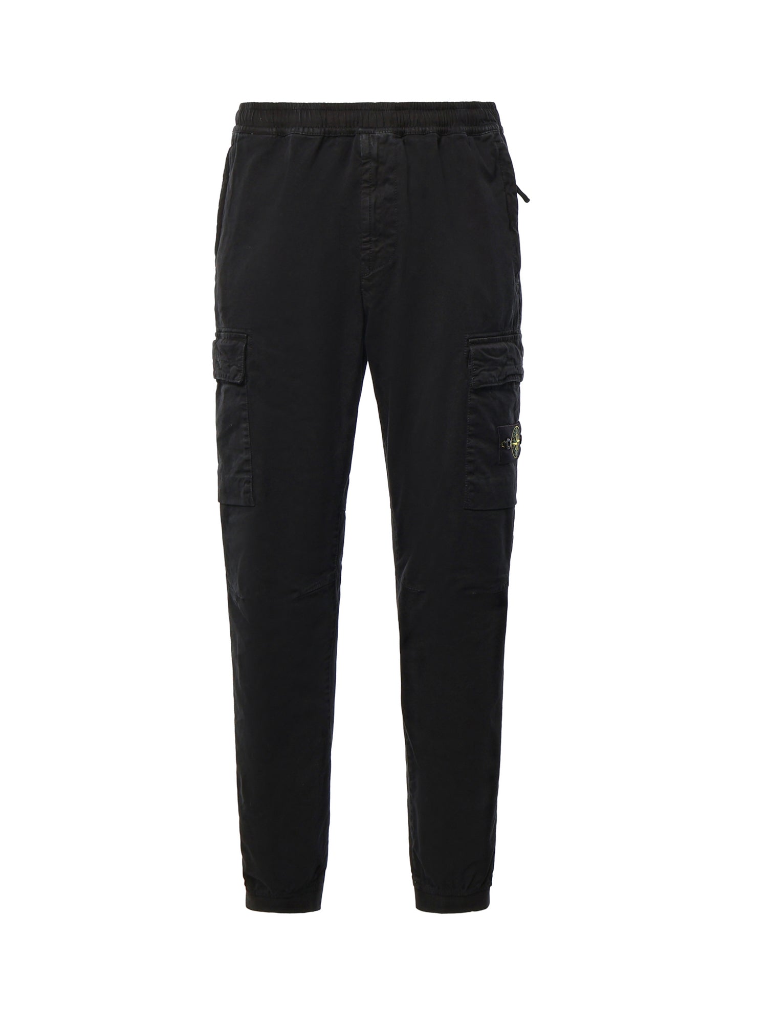 Pantalone cargo in cotone stretch con logo L2S153100033 S00L1V0129 STONE ISLAND 