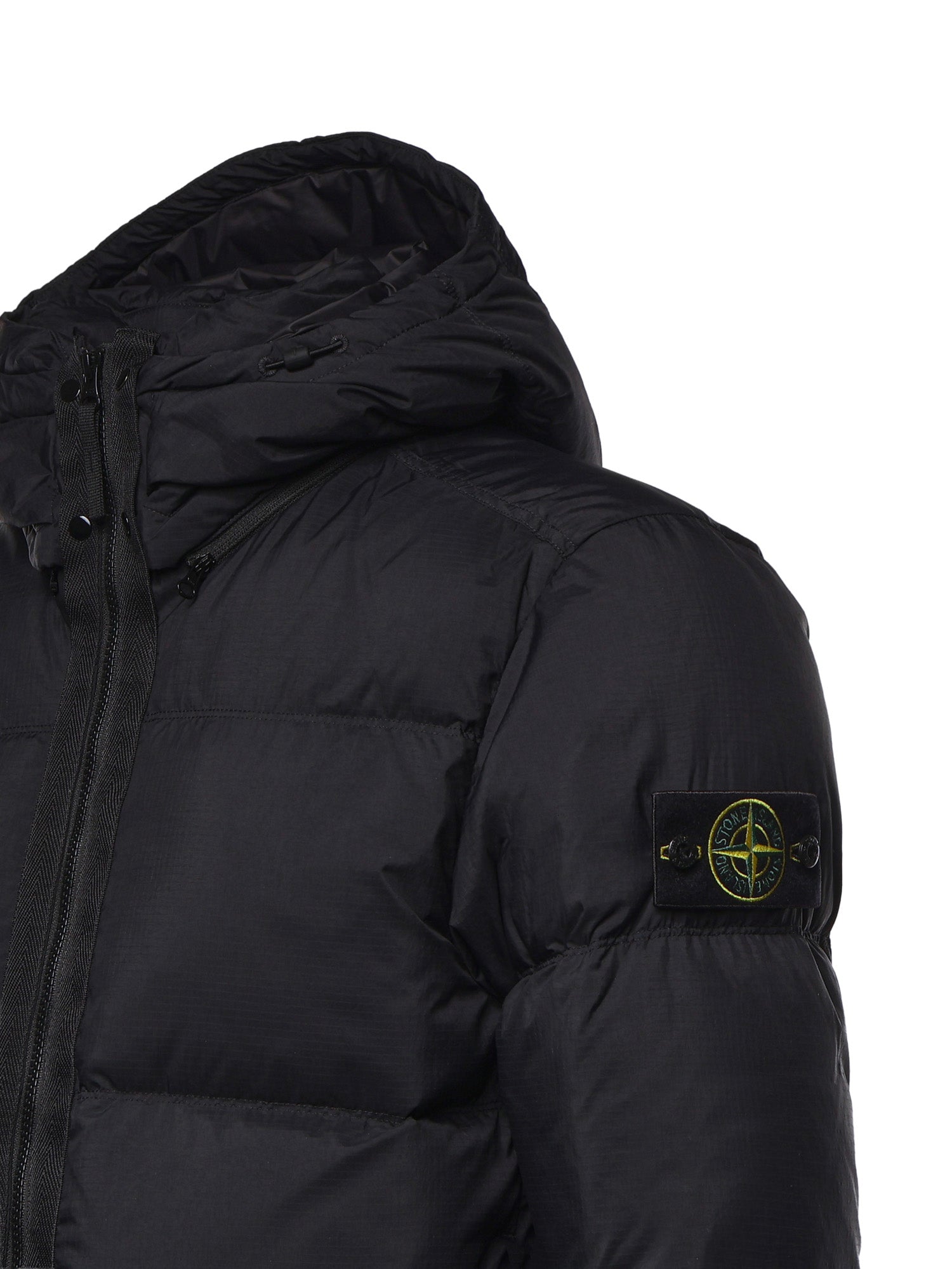 Piumino in nylon con logo L2S154100013 S0483V0029 STONE ISLAND 