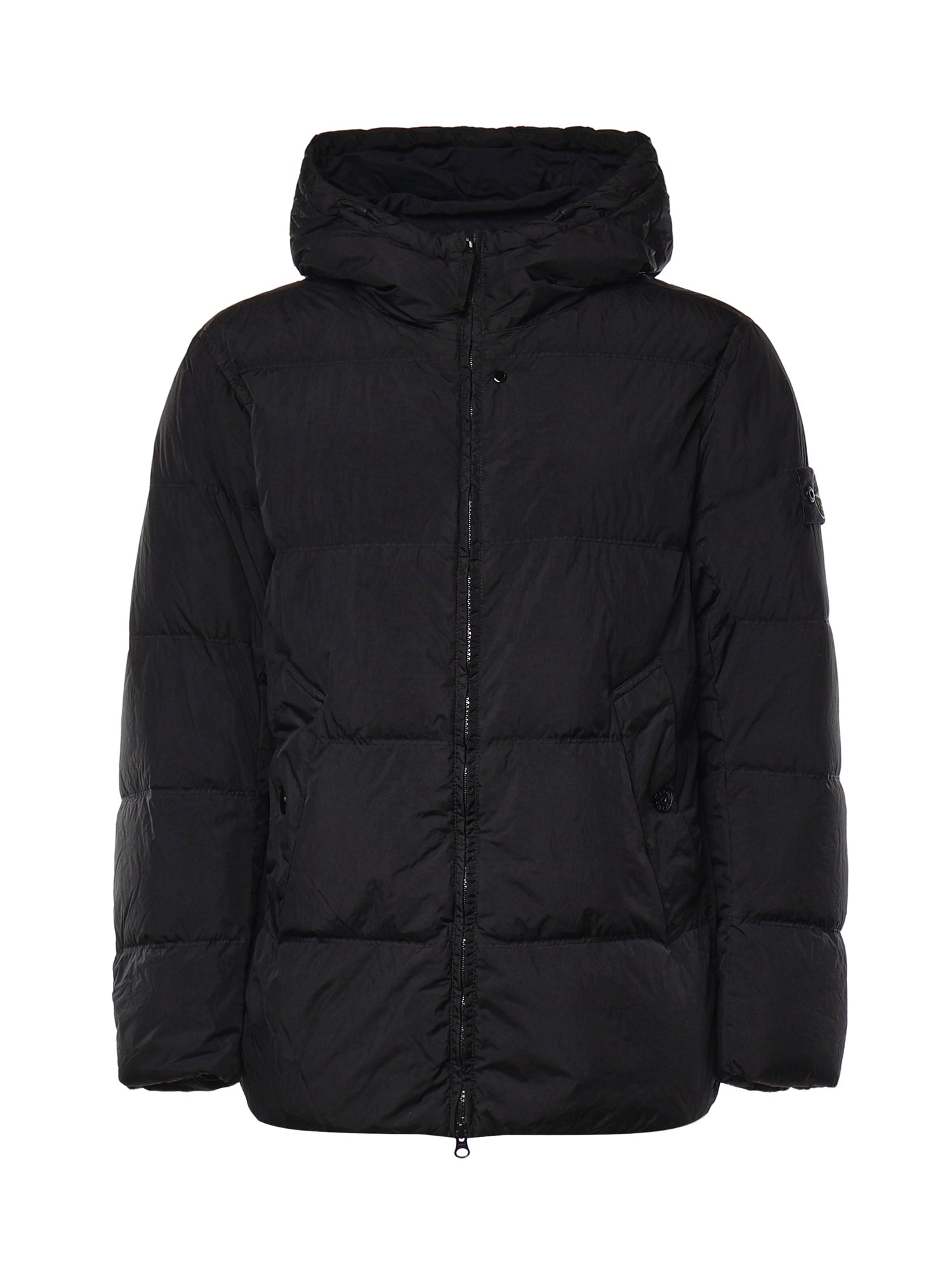 Piumino in nylon con logo L2S154100037 S0A23V0029 STONE ISLAND 