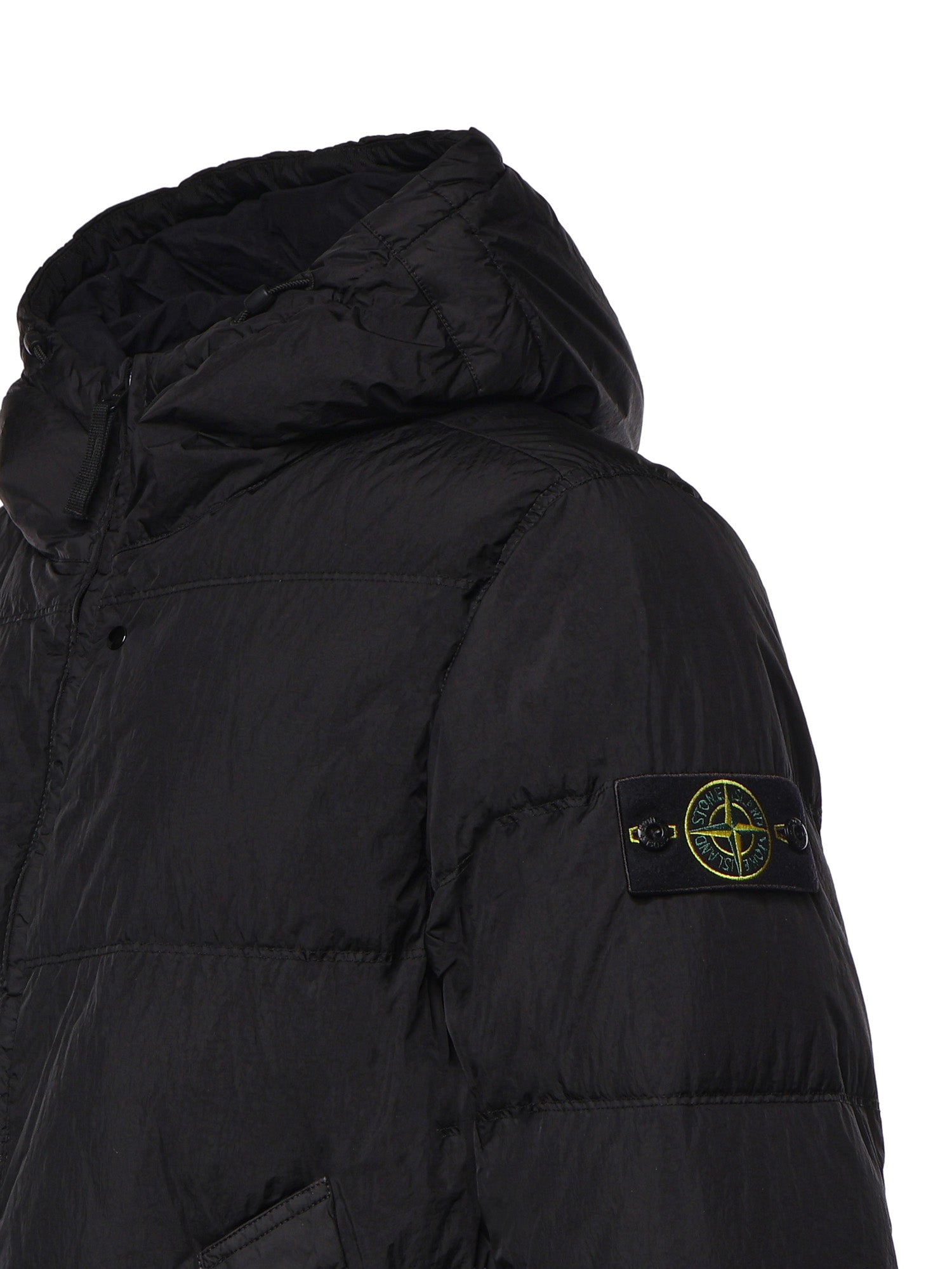 Piumino in nylon con logo L2S154100037 S0A23V0029 STONE ISLAND 