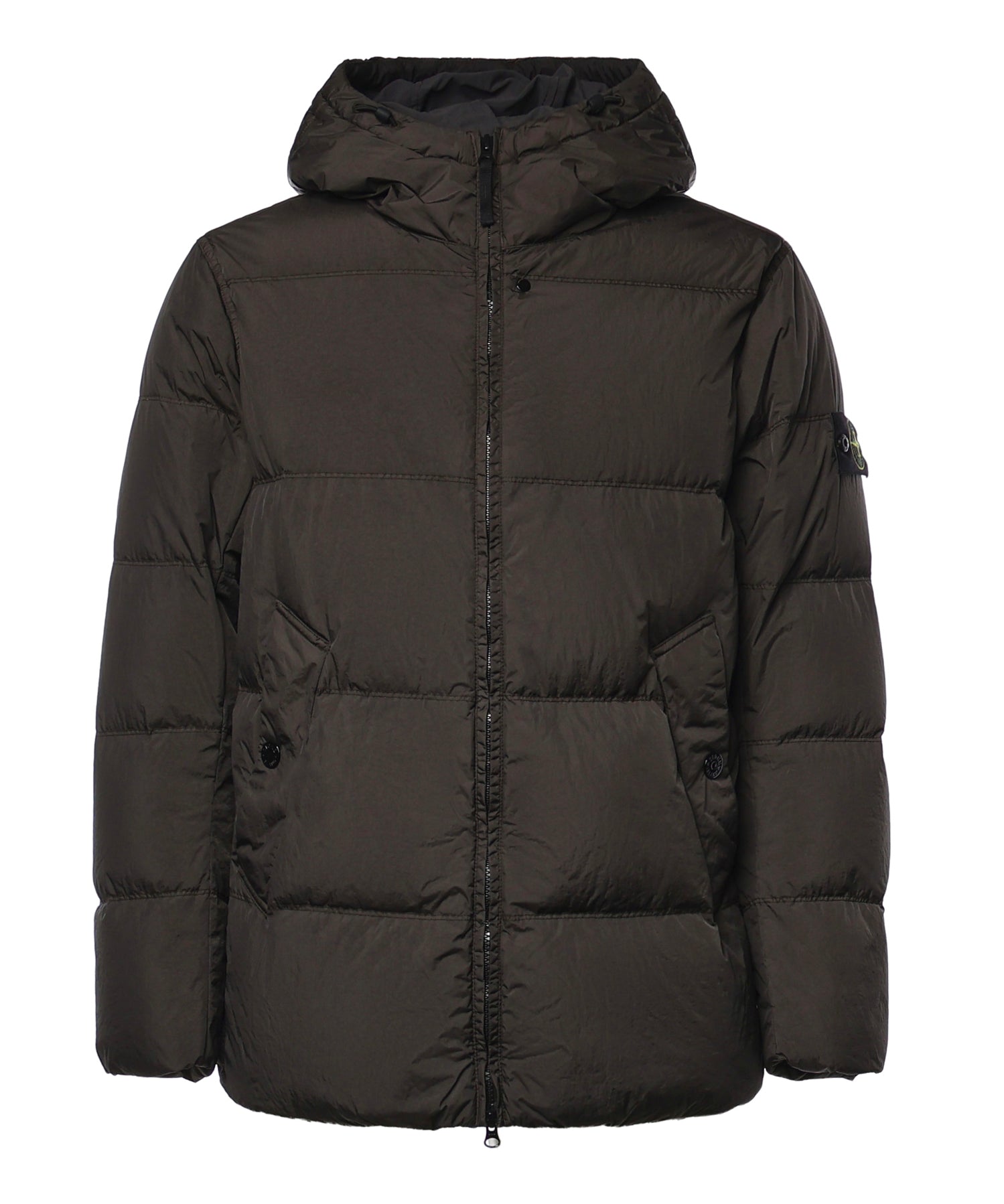 Piumino in nylon con logo L2S154100037 S0A23V0062 STONE ISLAND 