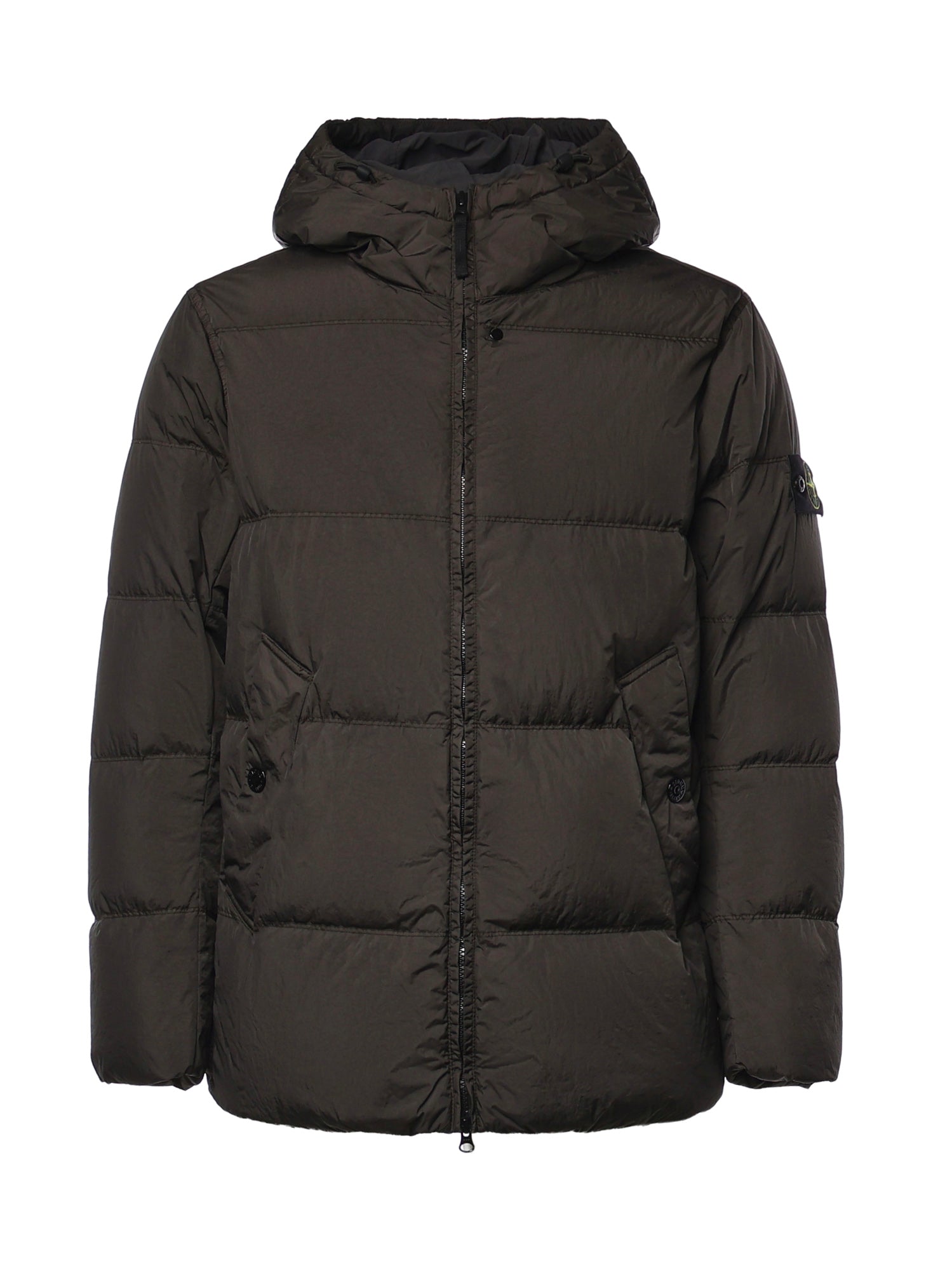 Piumino in nylon con logo L2S154100037 S0A23V0062 STONE ISLAND 