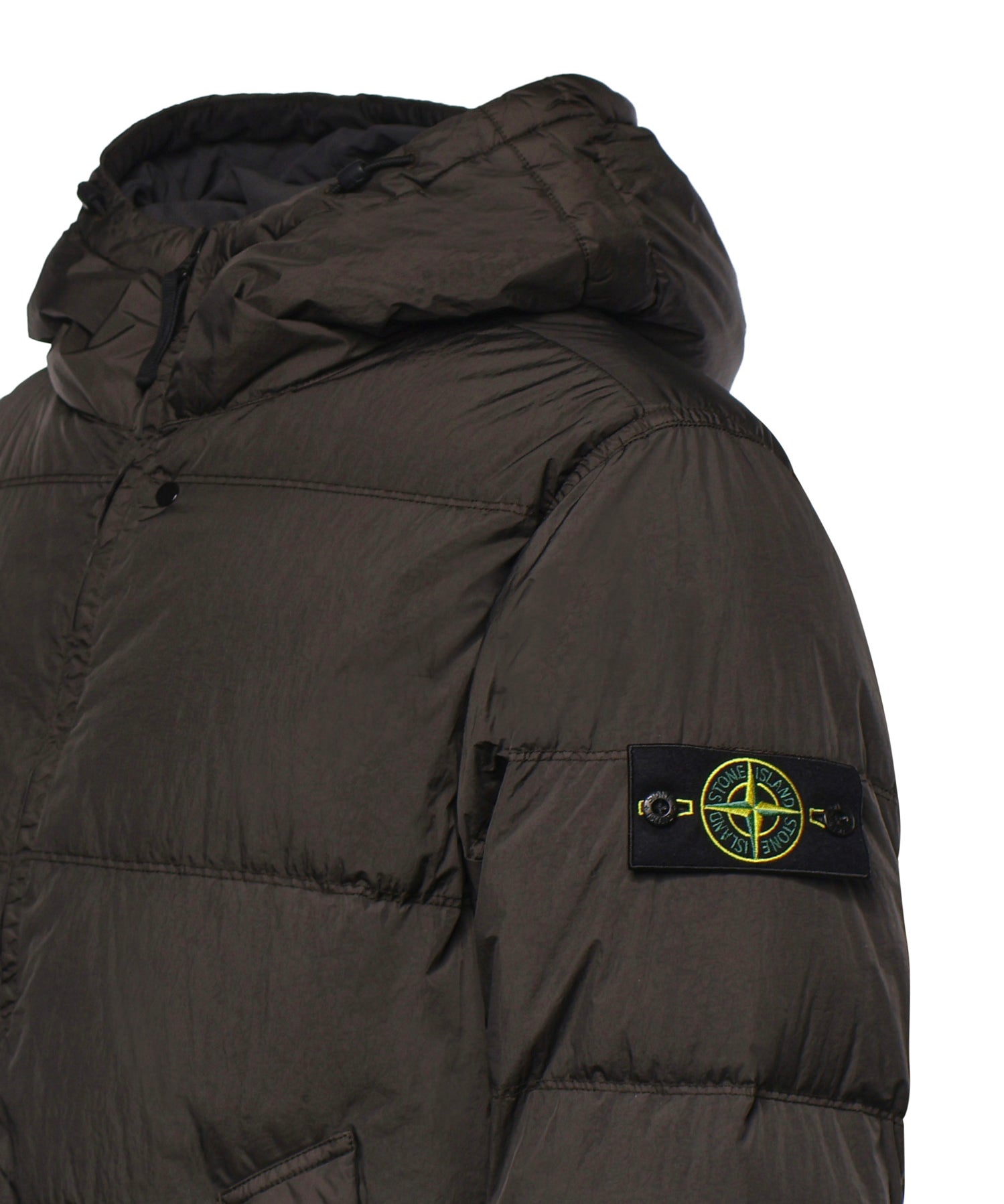 Piumino in nylon con logo L2S154100037 S0A23V0062 STONE ISLAND 