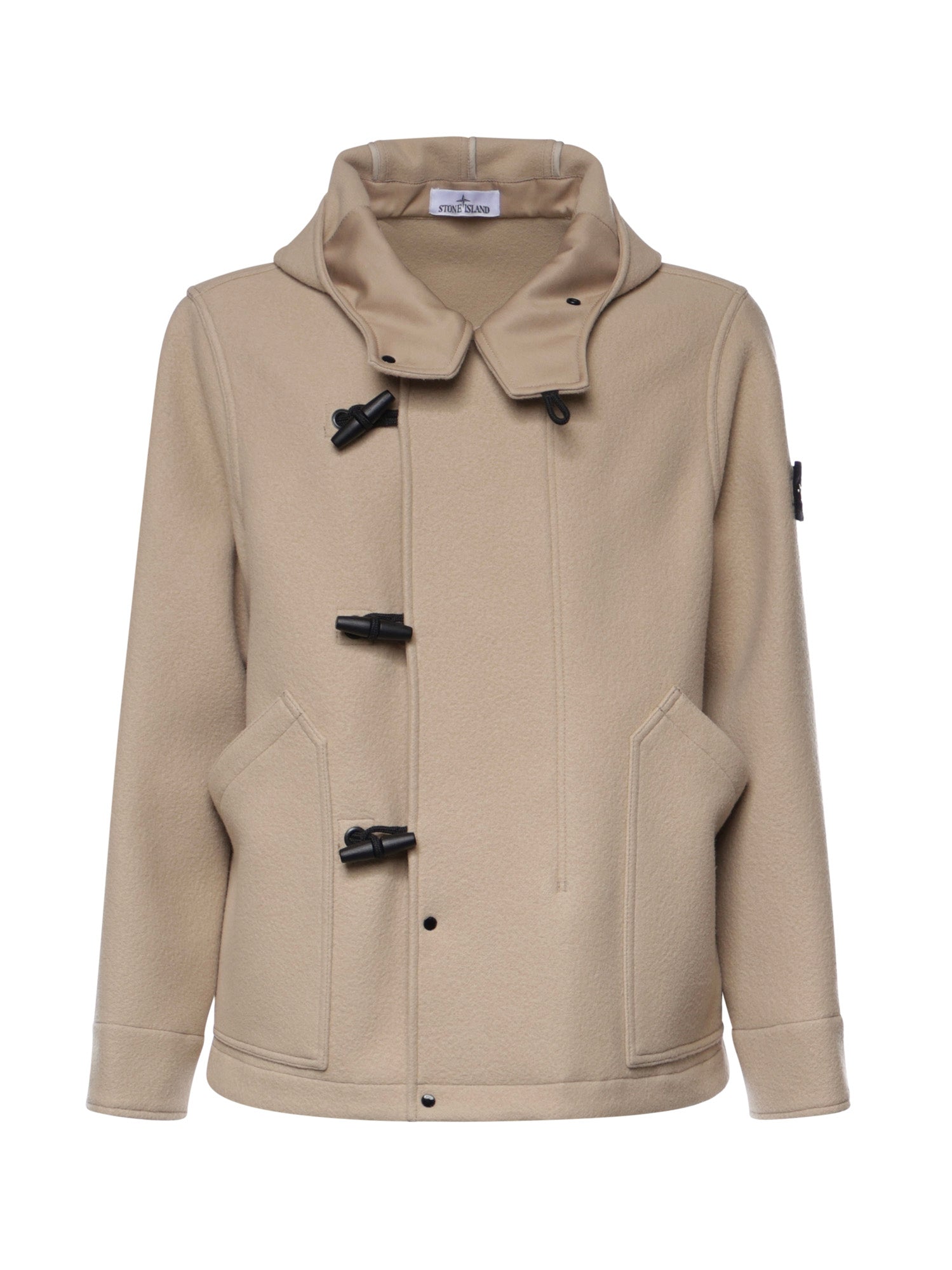 Parka cropped in lana e cashmere L2S154100039 S0453V0094 STONE ISLAND 