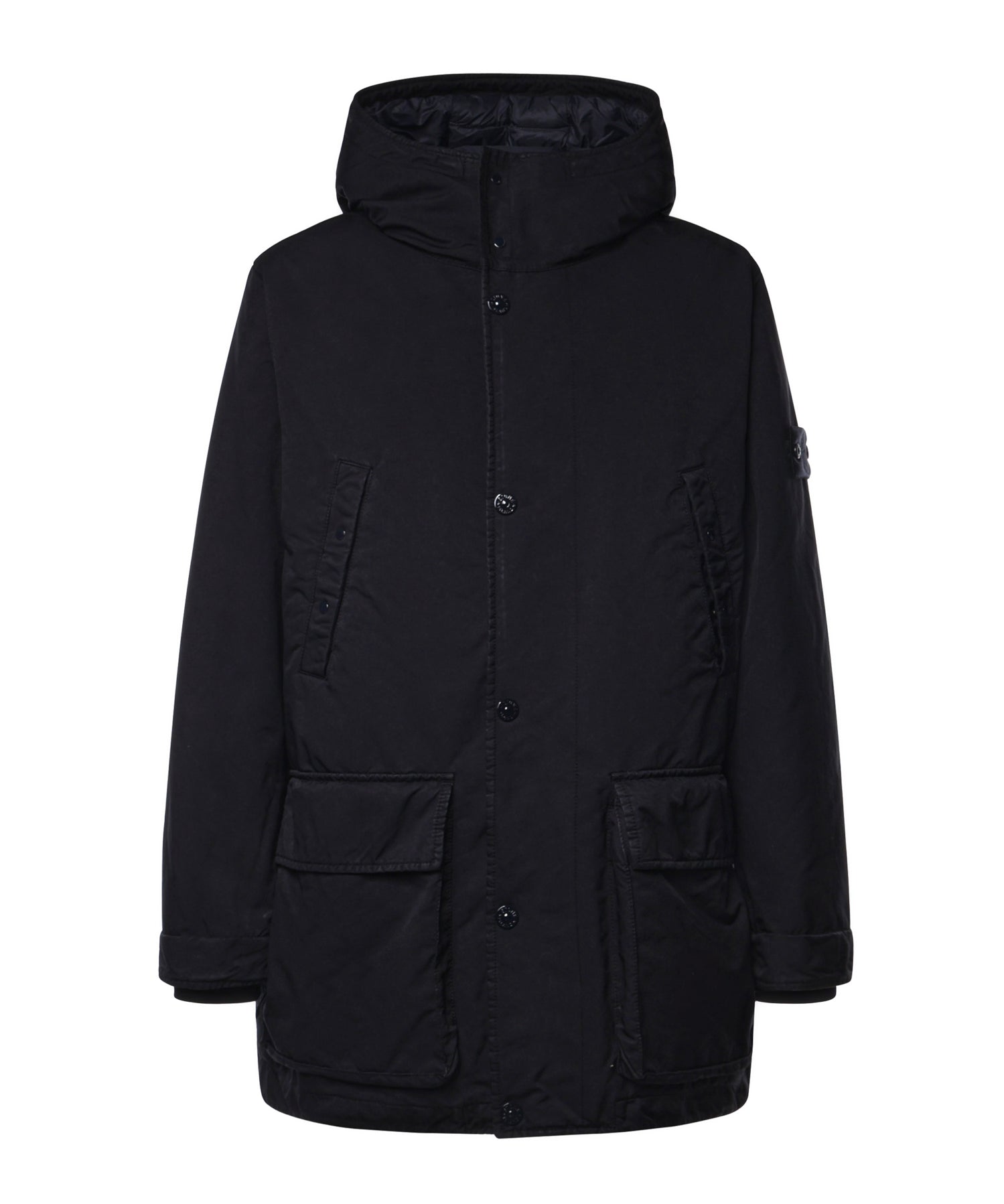 Parka imbottito in piuma con antigoccia L2S154100062 S0F27V0020 STONE ISLAND 
