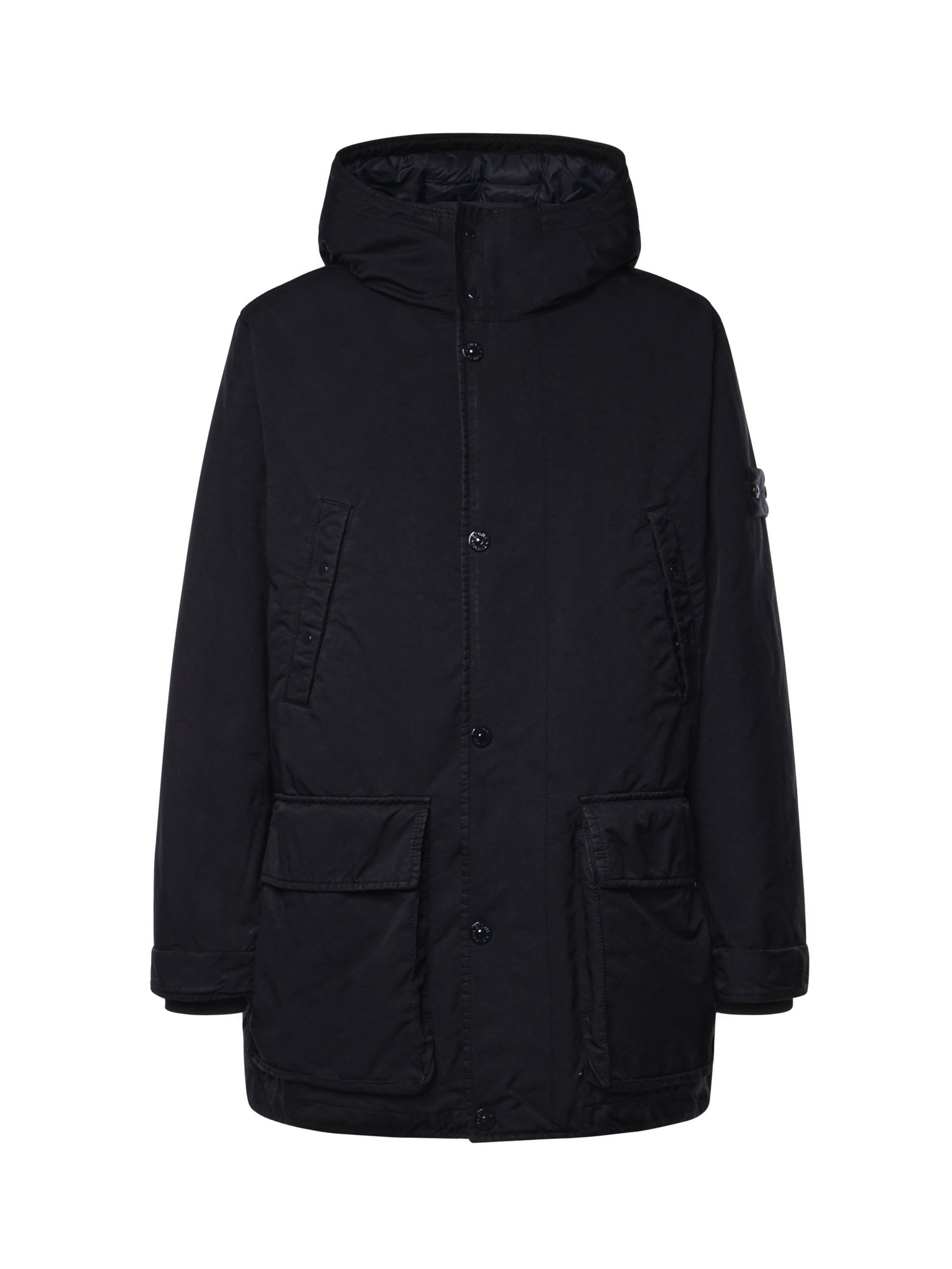 Parka imbottito in piuma con antigoccia L2S154100062 S0F27V0020 STONE ISLAND 