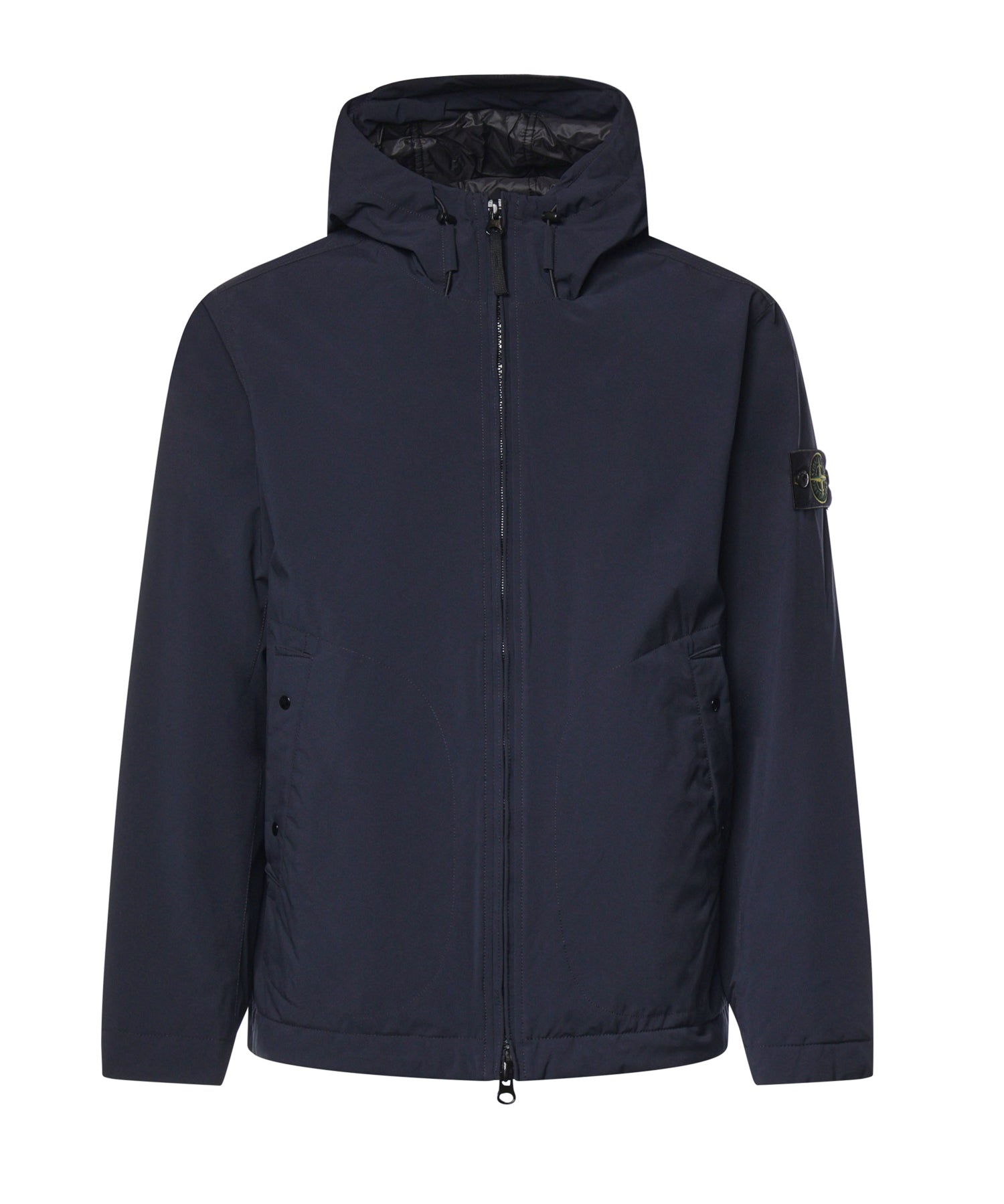 Giacca con cappuccio e logo L2S154100108 S0A27V0020 STONE ISLAND 