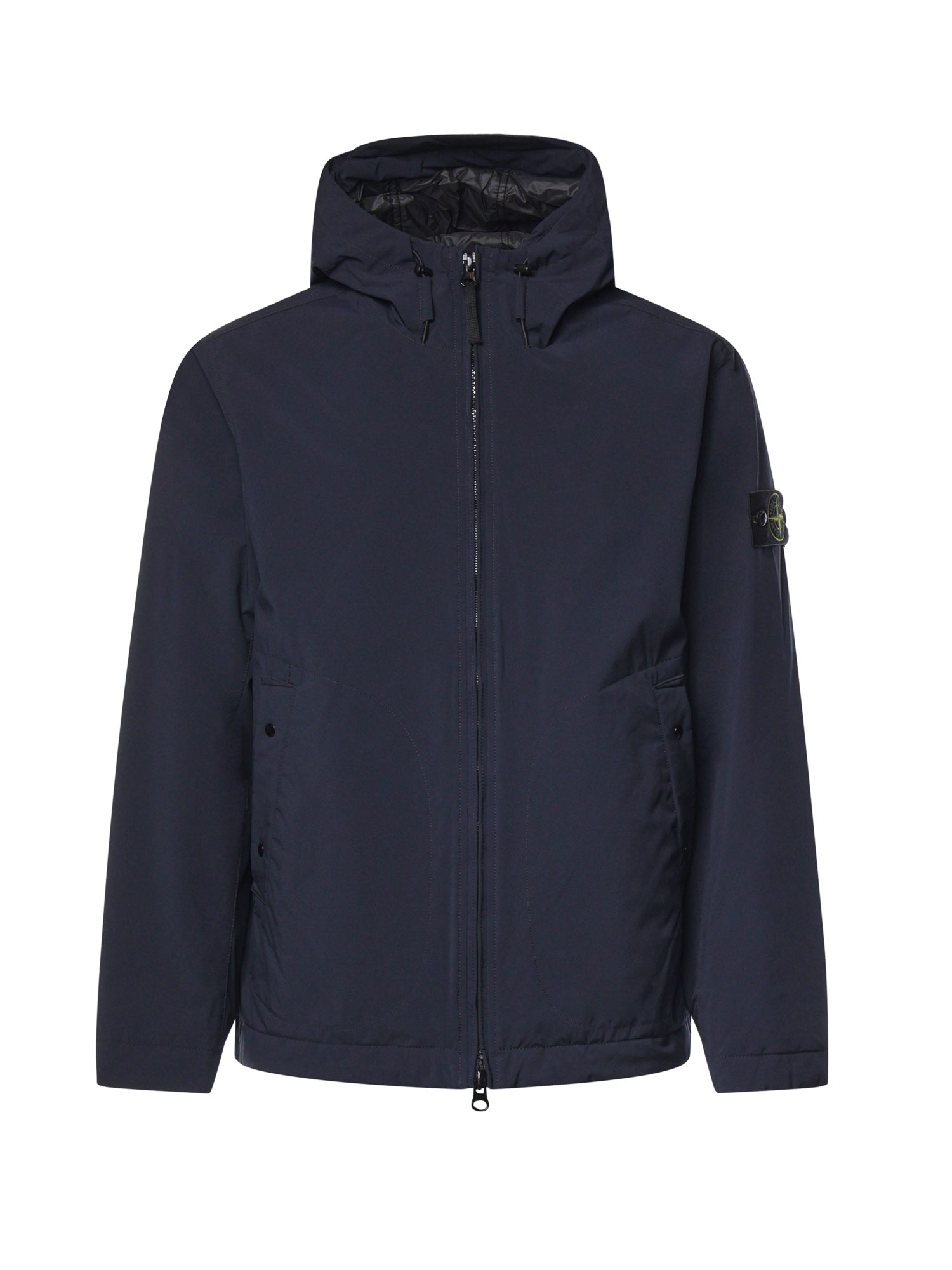 Giacca con cappuccio e logo L2S154100108 S0A27V0020 STONE ISLAND 